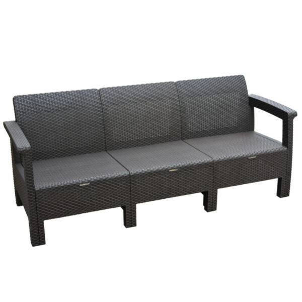 KURSI SOFA RUANG TAMU ROTAN SINTETIS PLASTIK NAPOLLY 181-A3 | KURSIPLASTIKNAPOLLY.ID