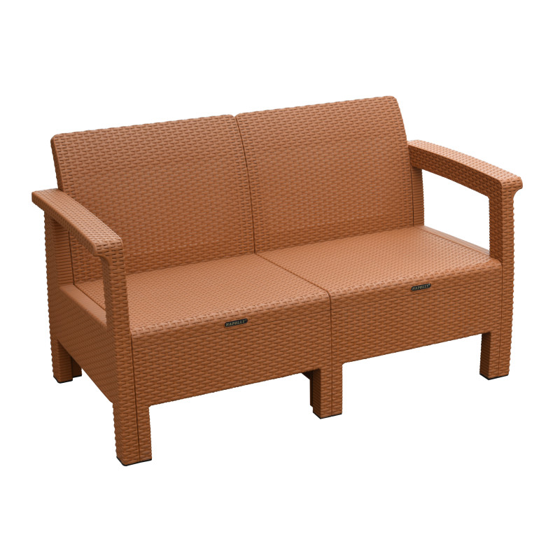 KURSI SOFA RUANG TAMU ROTAN SINTETIS PLASTIK NAPOLLY SOFTAN 181-A2 |  KURSIPLASTIKNAPOLLY.ID